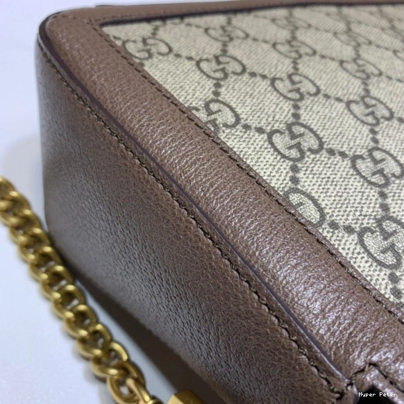 Hyperpeter top GUCCI handle bag GG Marmont mini 0801